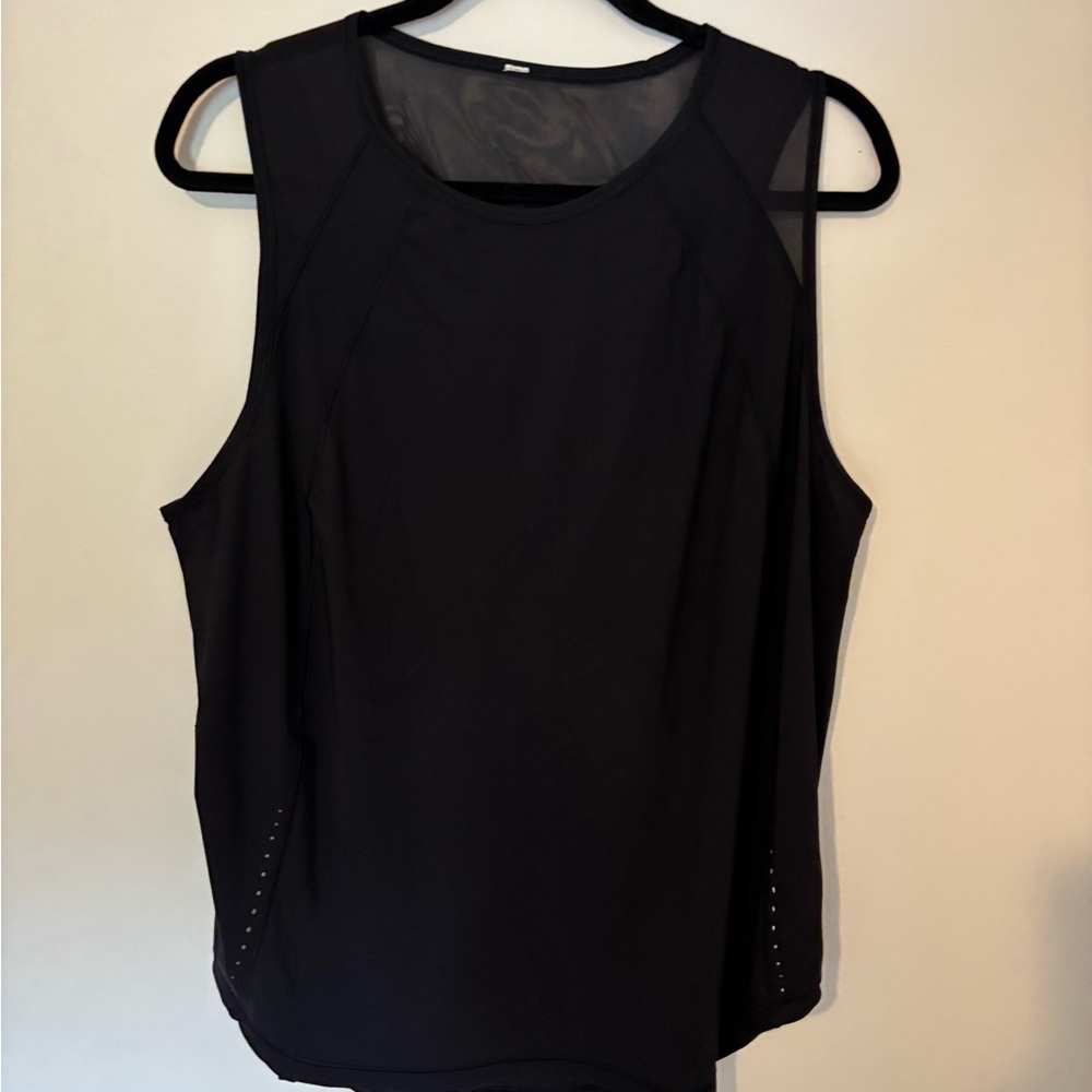 Lululemon Black Sleeveless Active Tank Top
